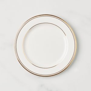 Federal Gold Bread Plate