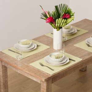 French Perle Pistachio Placemat