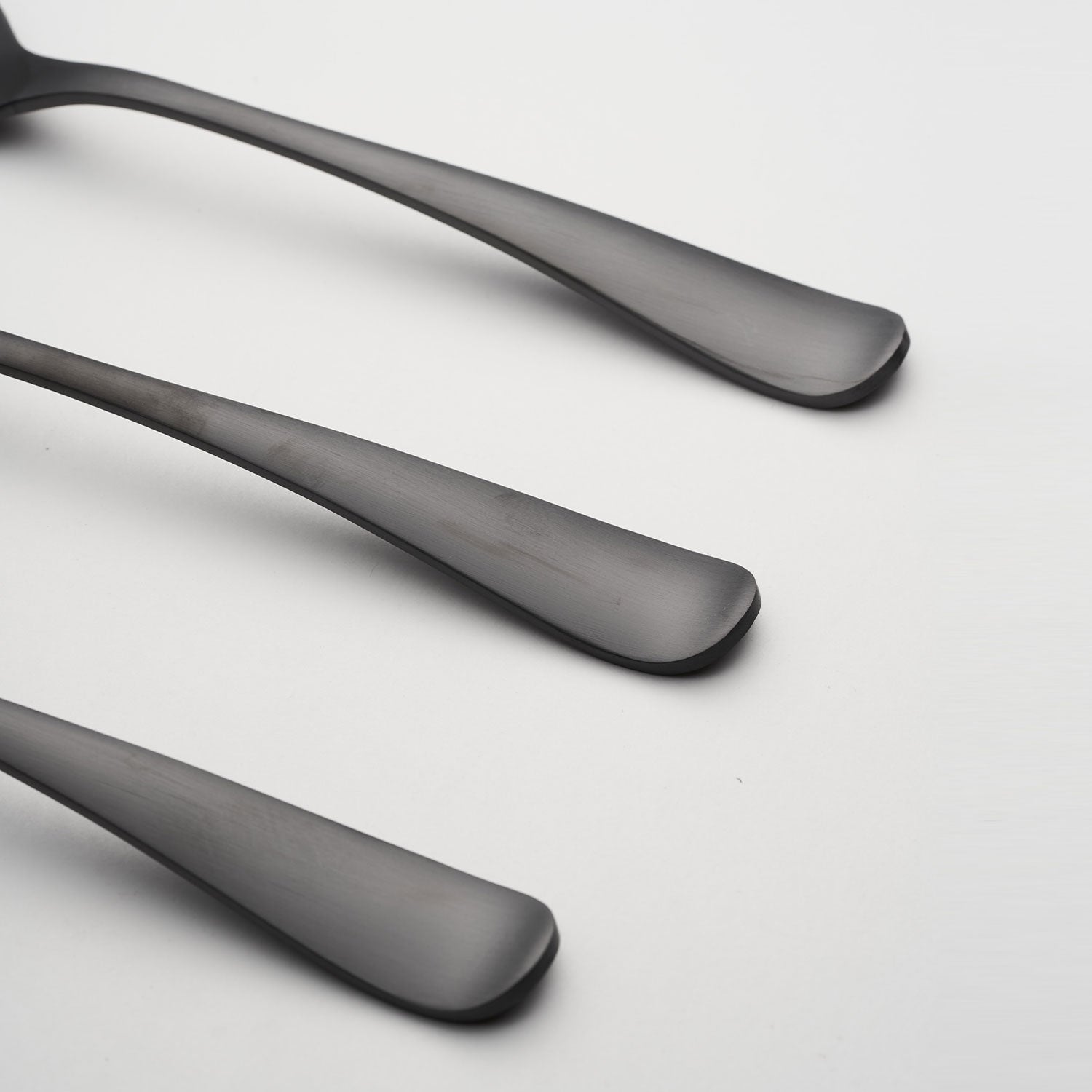 Rhiannon Black Satin 3-Piece Hostess Set - Image 4
