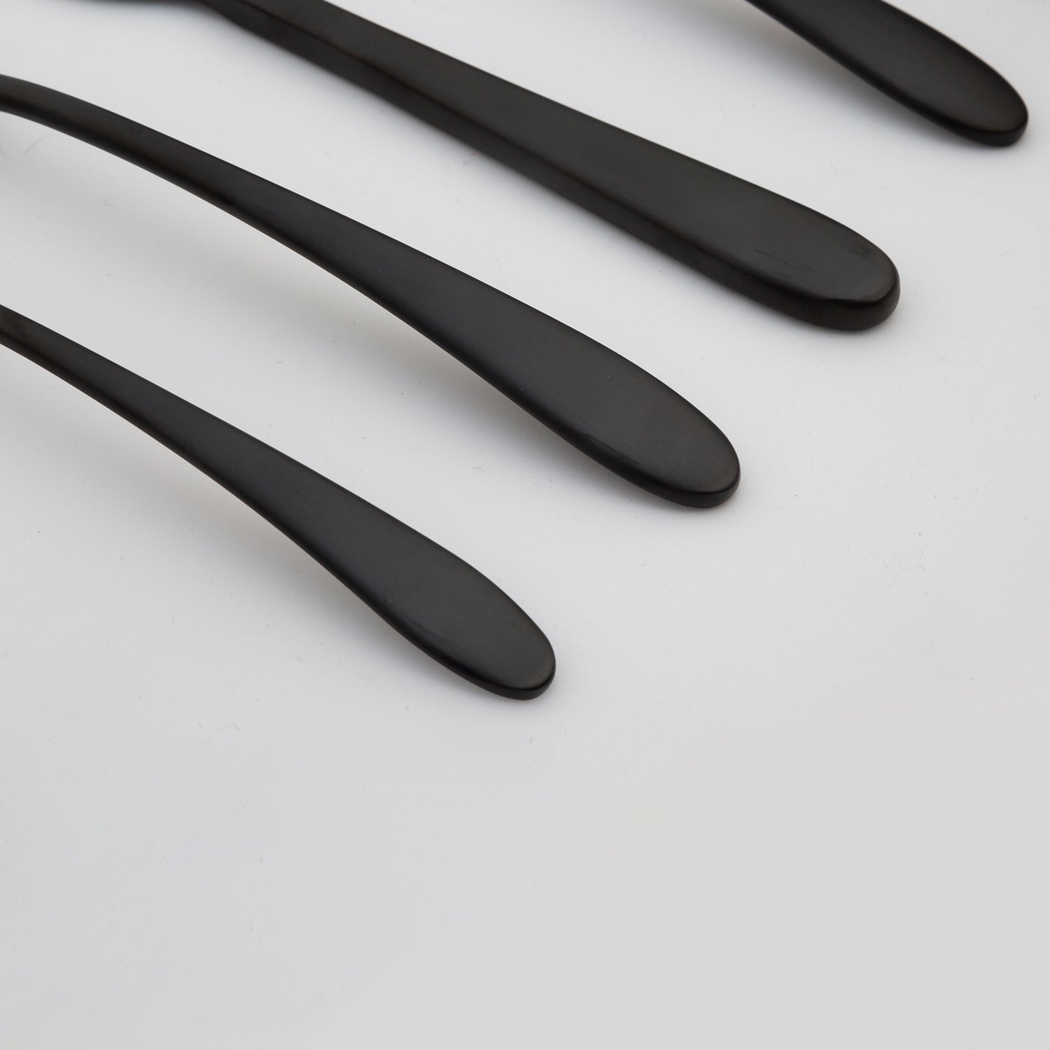 Poet Black Satin 20-Piece Flatware Set - Image 6
