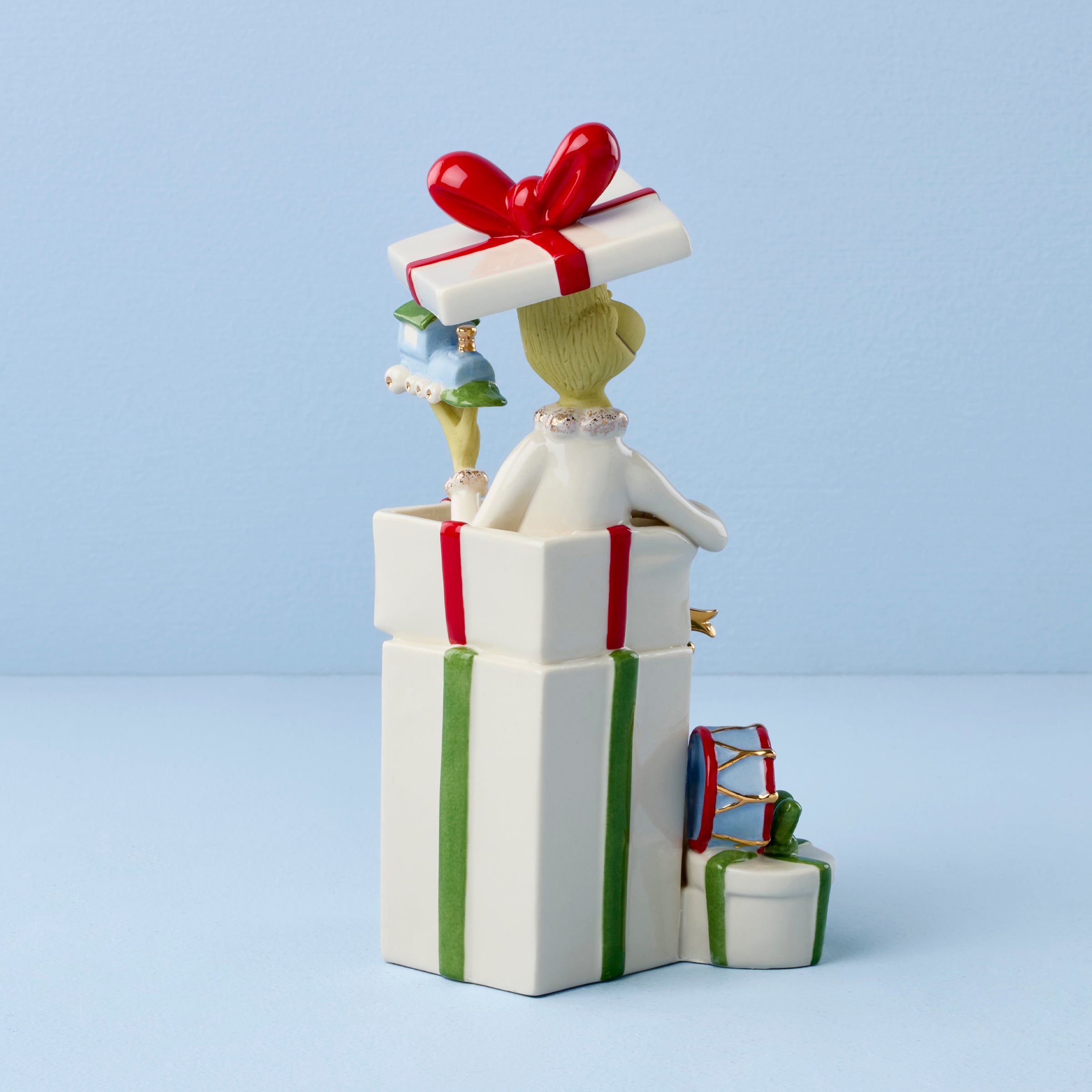 Grinch Gets The Gifts Figurine - Image 2