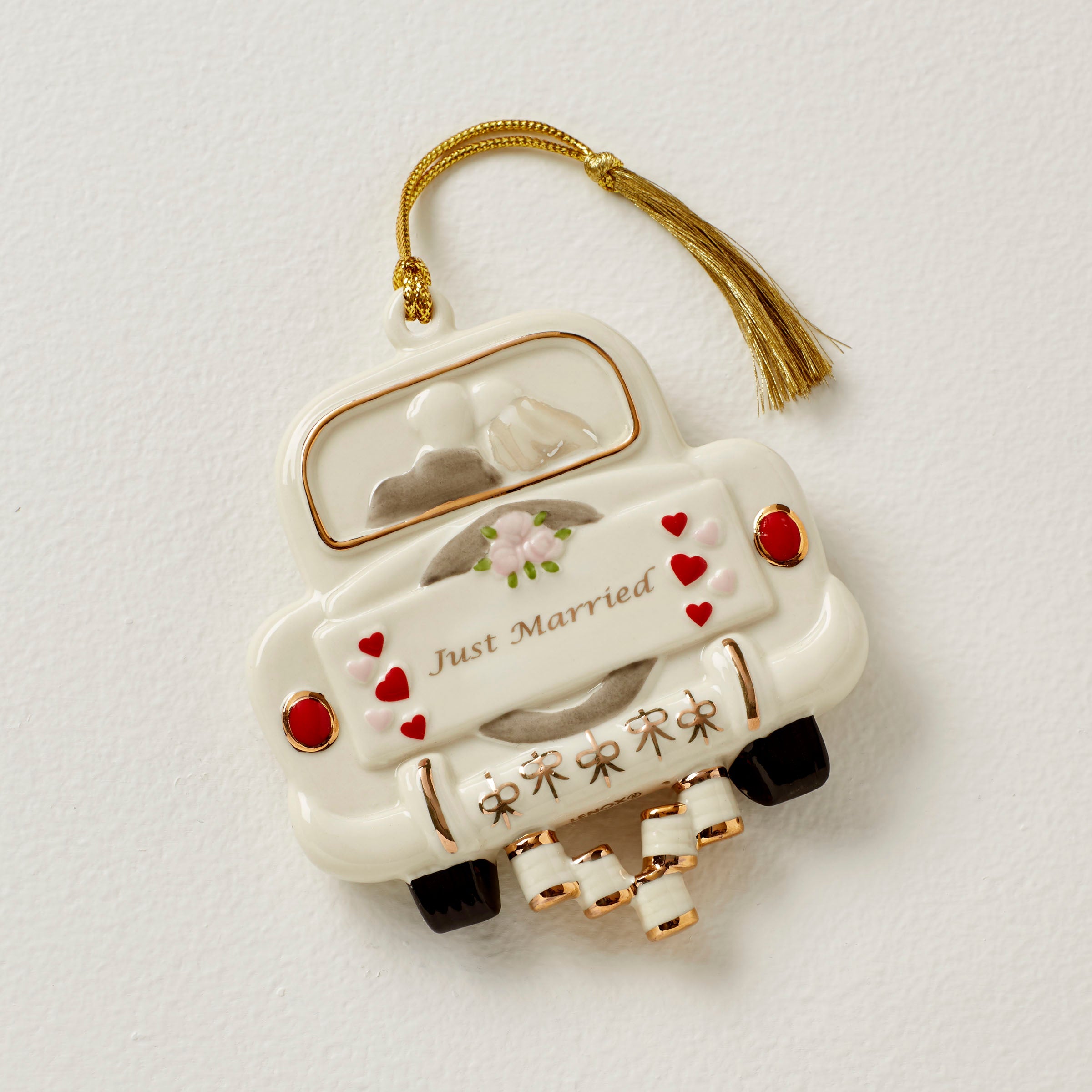 Personalized Just Married Ornament - Image 2