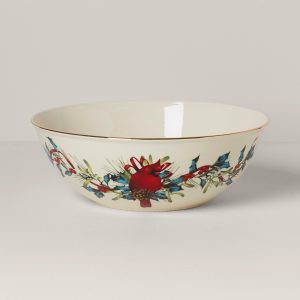 Winter Greetings Serving Bowl