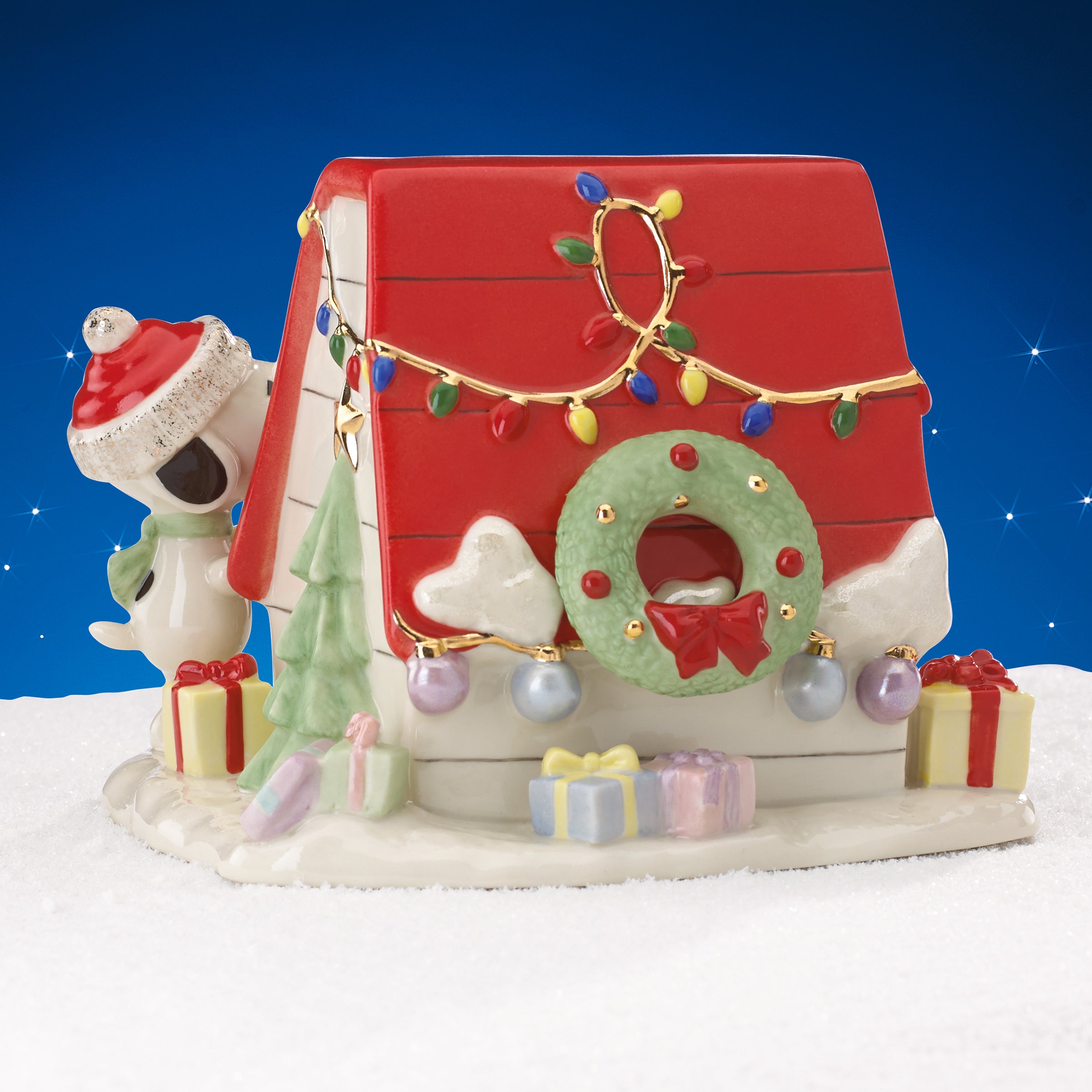 Personalized Snoopy's Christmas Decor For You Figurine - Image 3