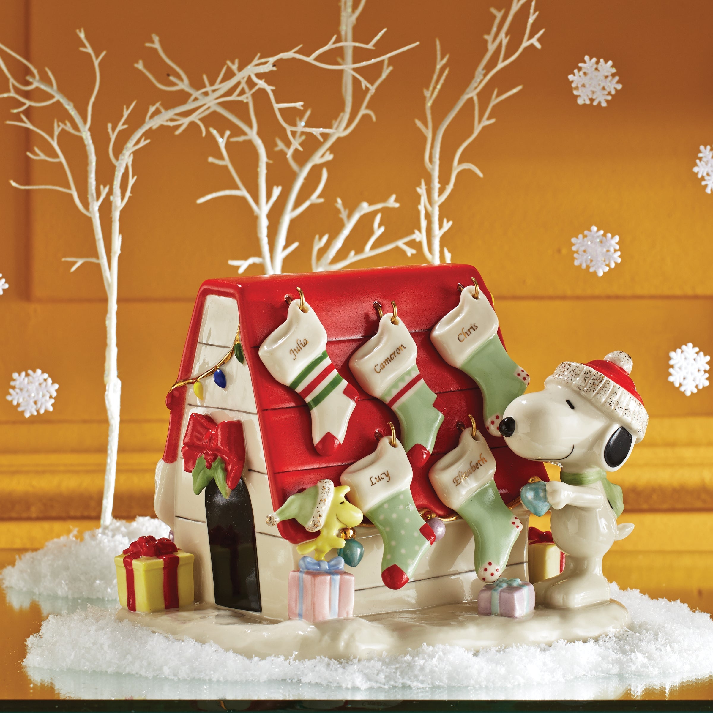 Personalized Snoopy's Christmas Decor For You Figurine - Image 5