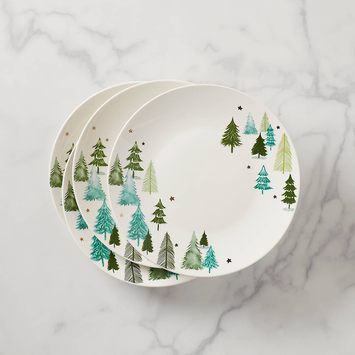 Balsam Lane Dinner Plates. Set of 4 - Image 4