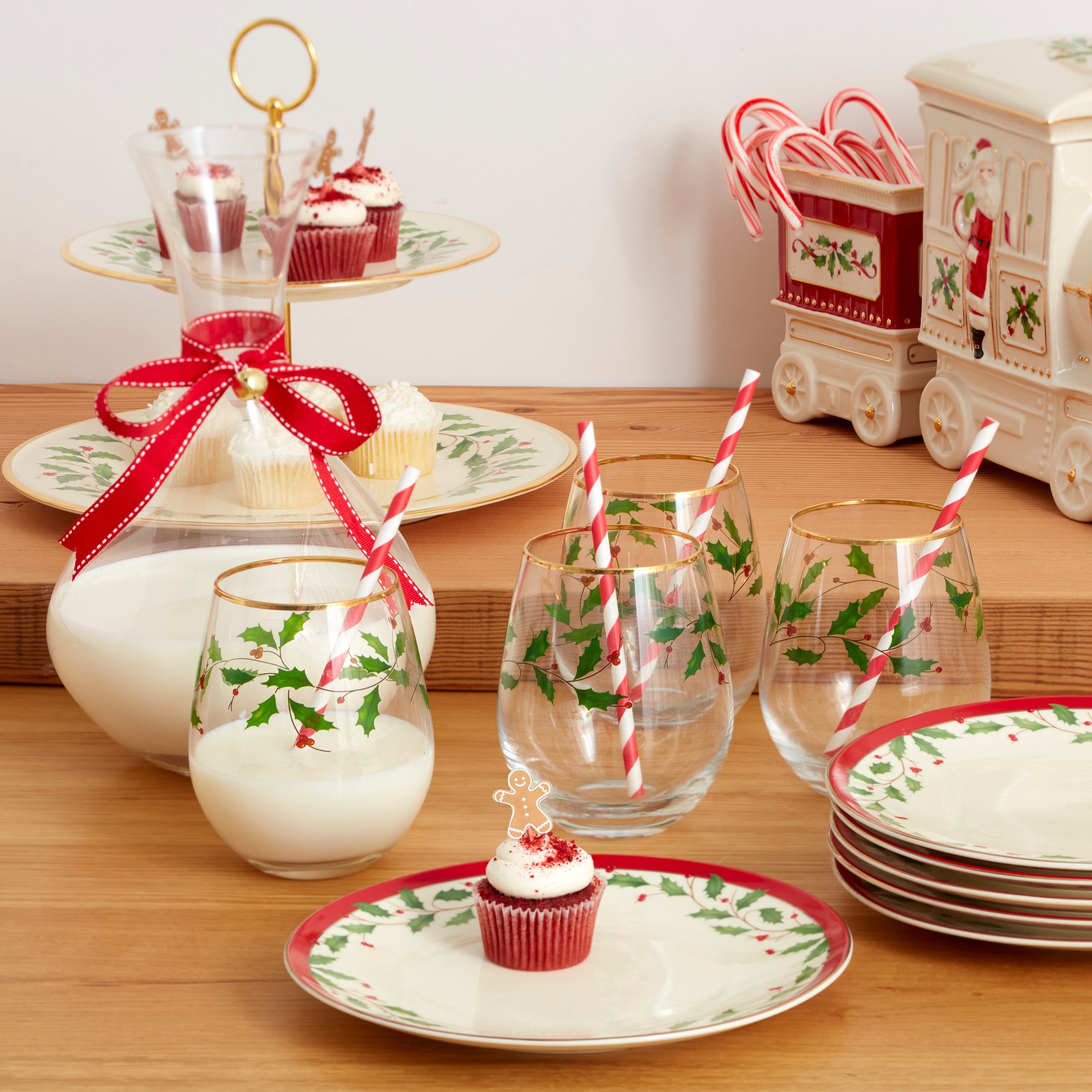 Holiday Accent Plates. Set of 6 - Image 3