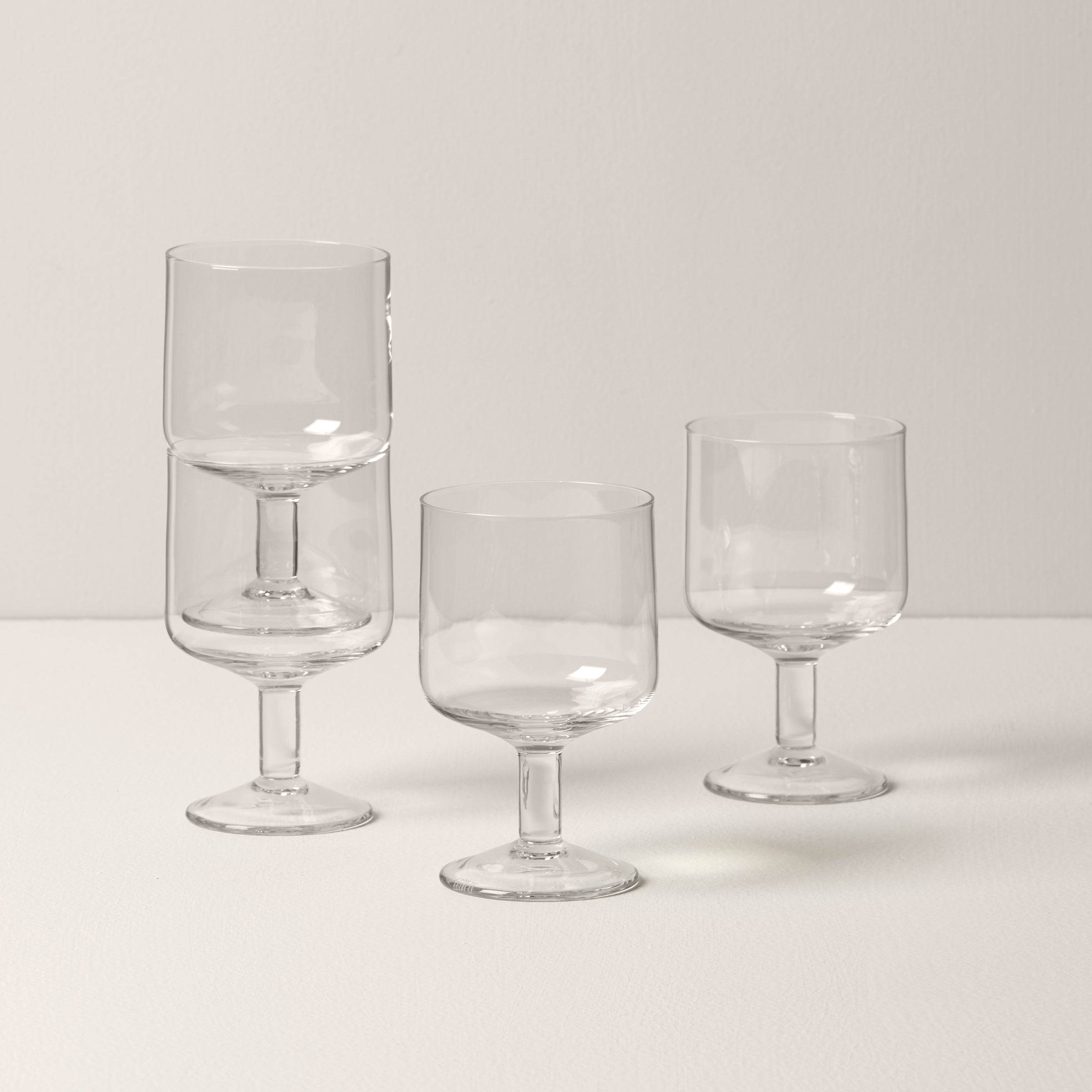 Tuscany Classics Stackable Wine Glasses. Set of 4