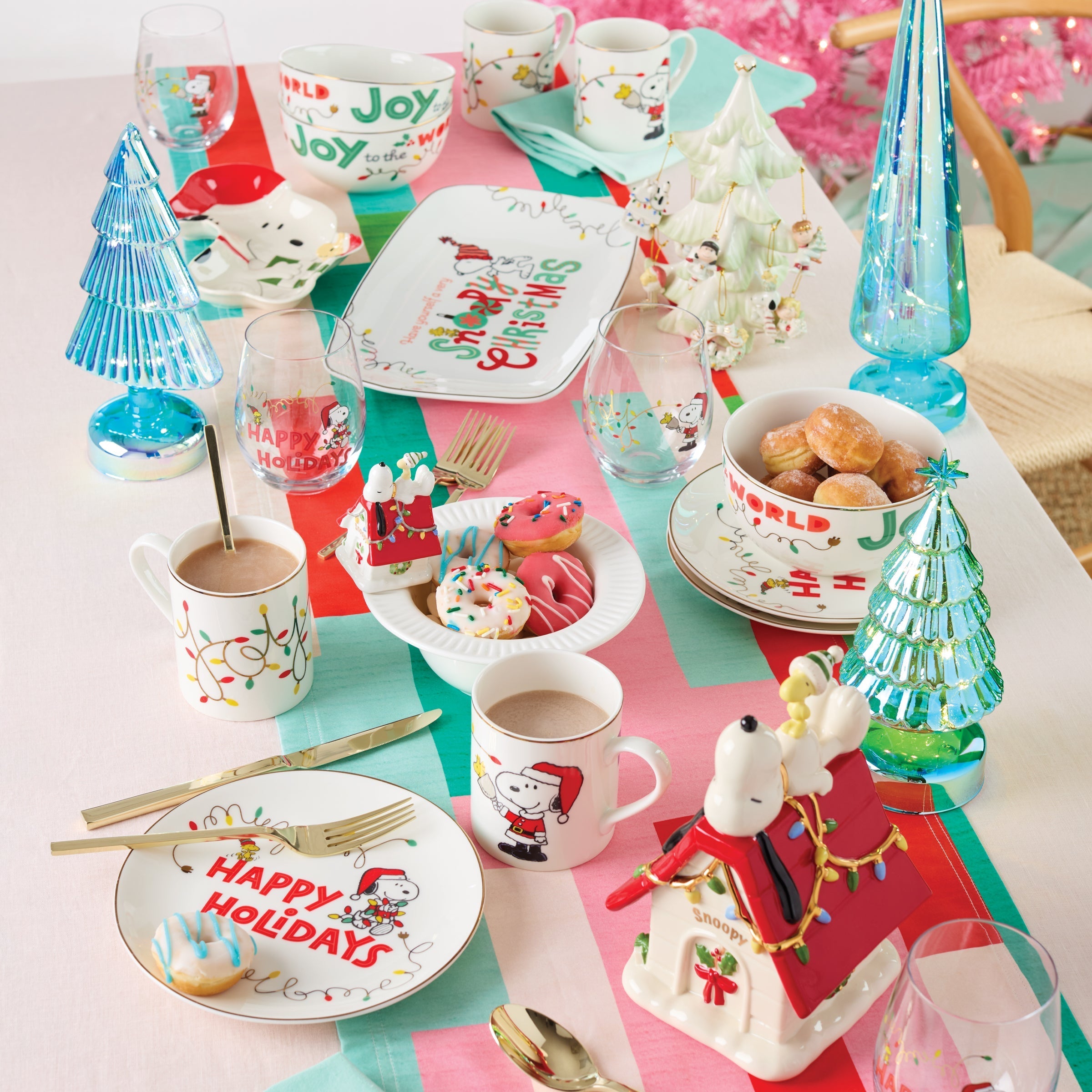 Snoopy Christmas Covered Candy Dish - Image 6