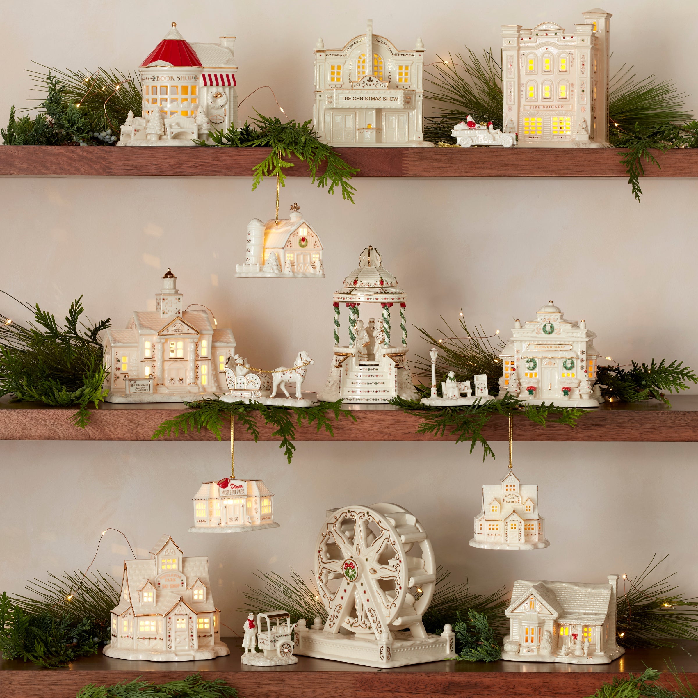 Mistletoe Park 2-Piece Parkbench & Chestnut Seller Figurine Set - Image 5