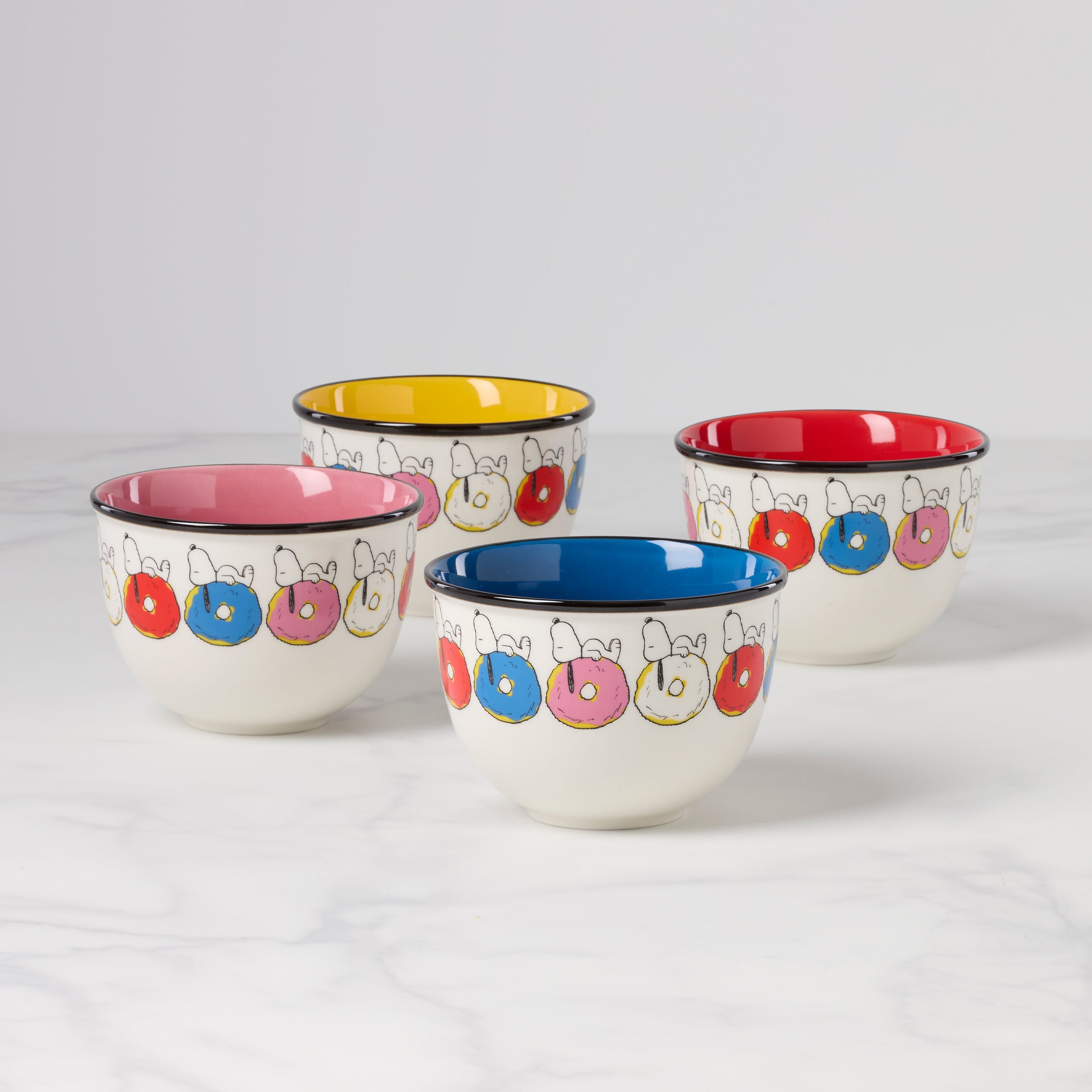 Chef Snoopy Dessert Bowls. Set of 4