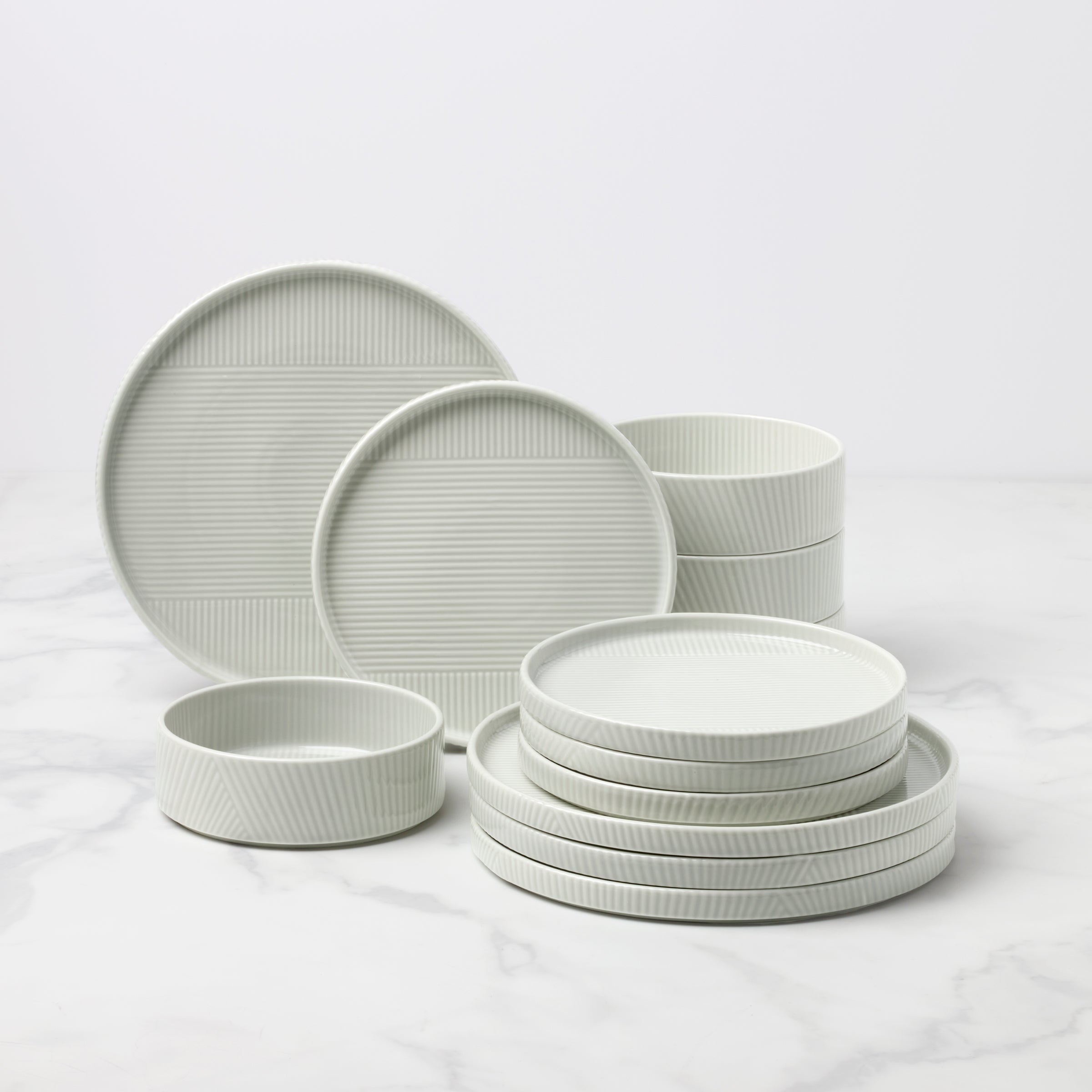 Modulus Vapor 12-Piece Dinnerware Set