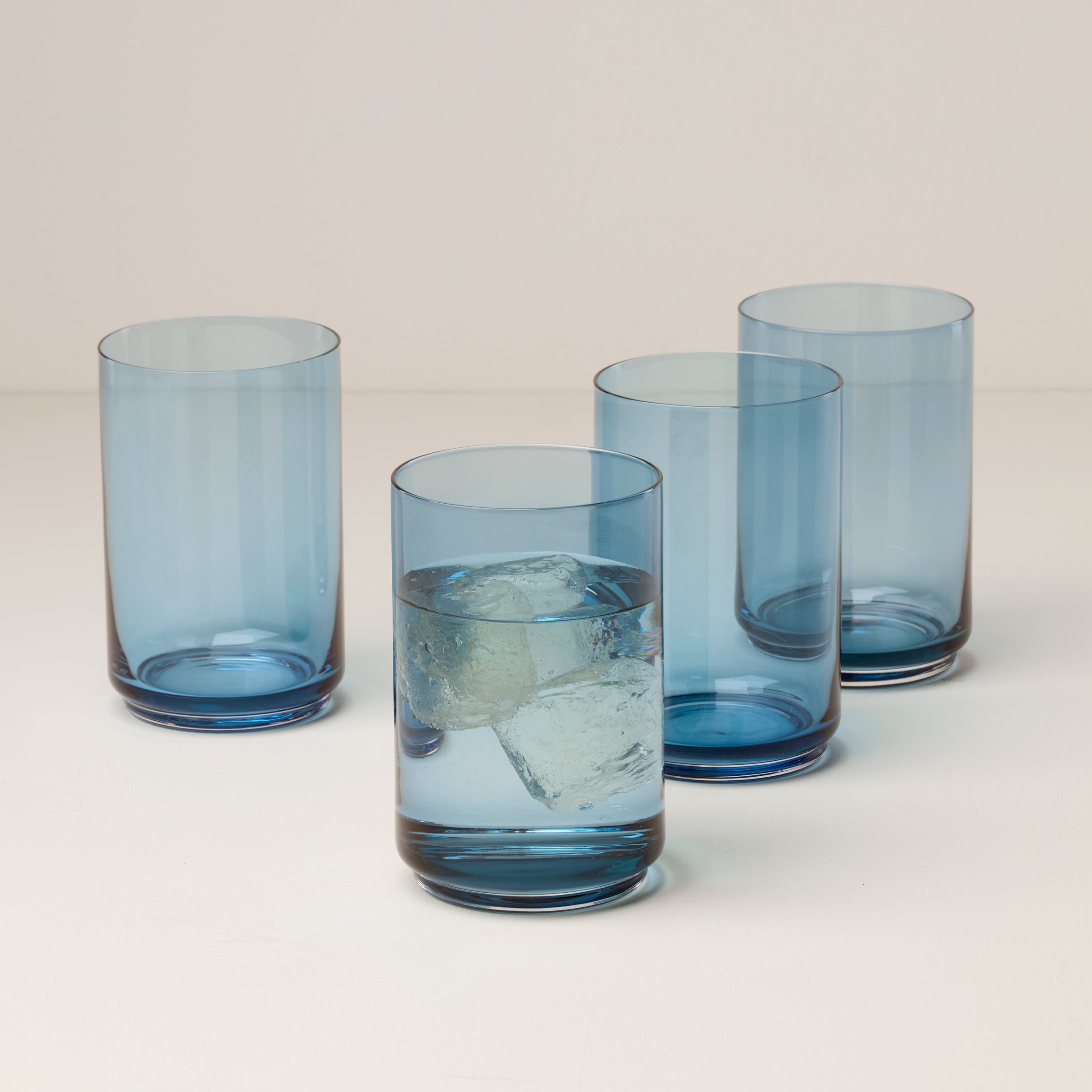 Tuscany Classics Stackable Blue Coolers. Set of 4 - Image 2