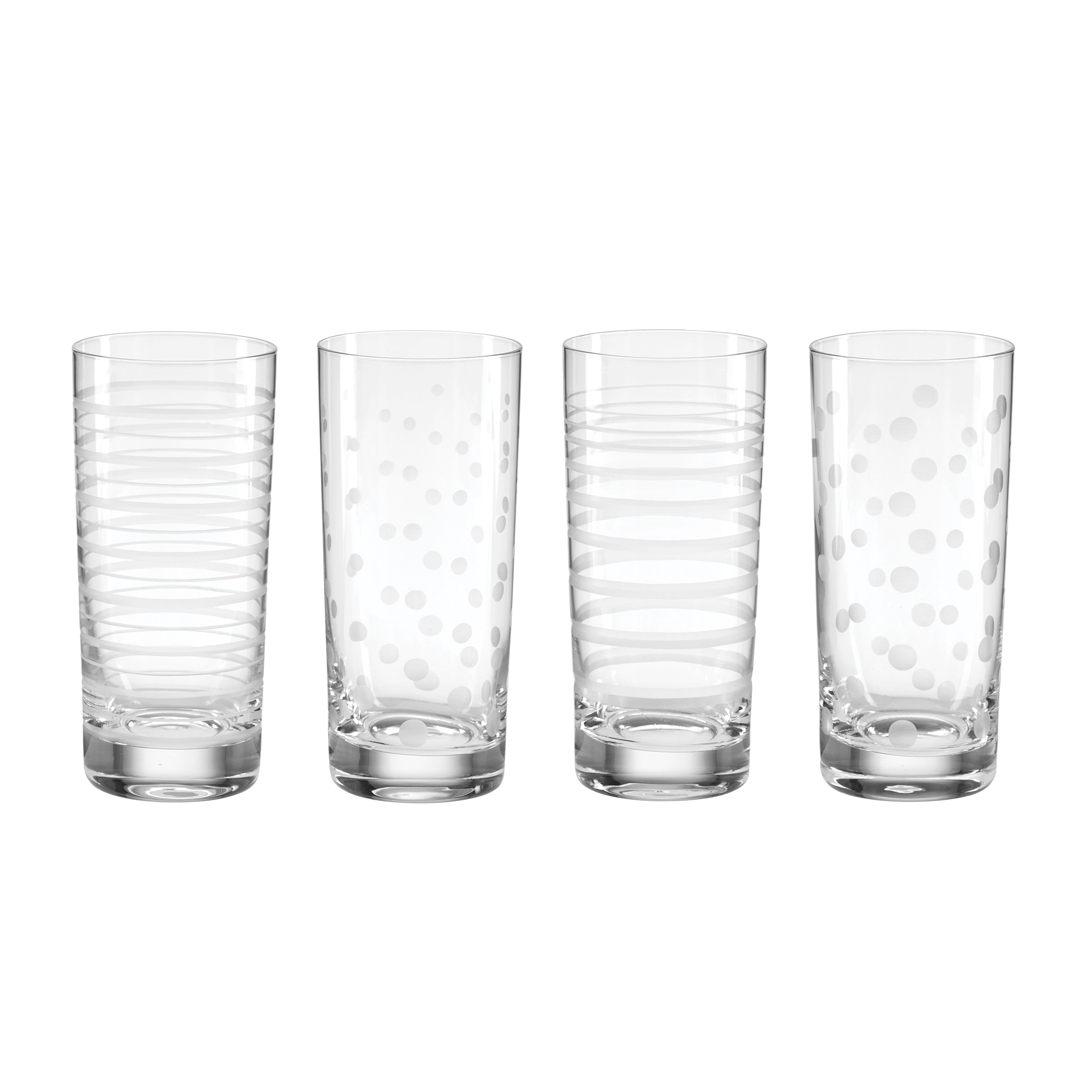Mingle Highball Glasses. Set of 4