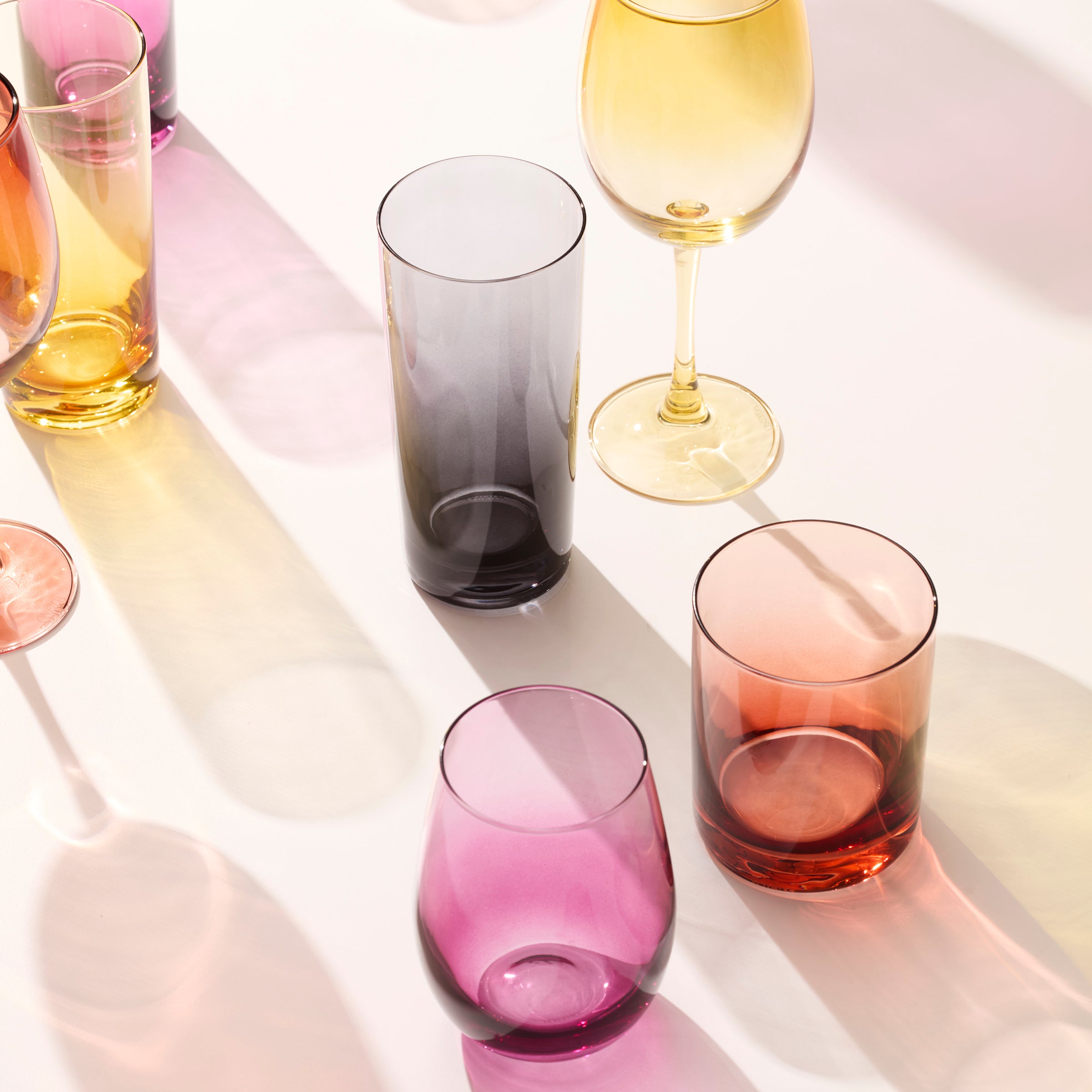 Golden Hour Highball Glasses. Set of 4 - Image 6