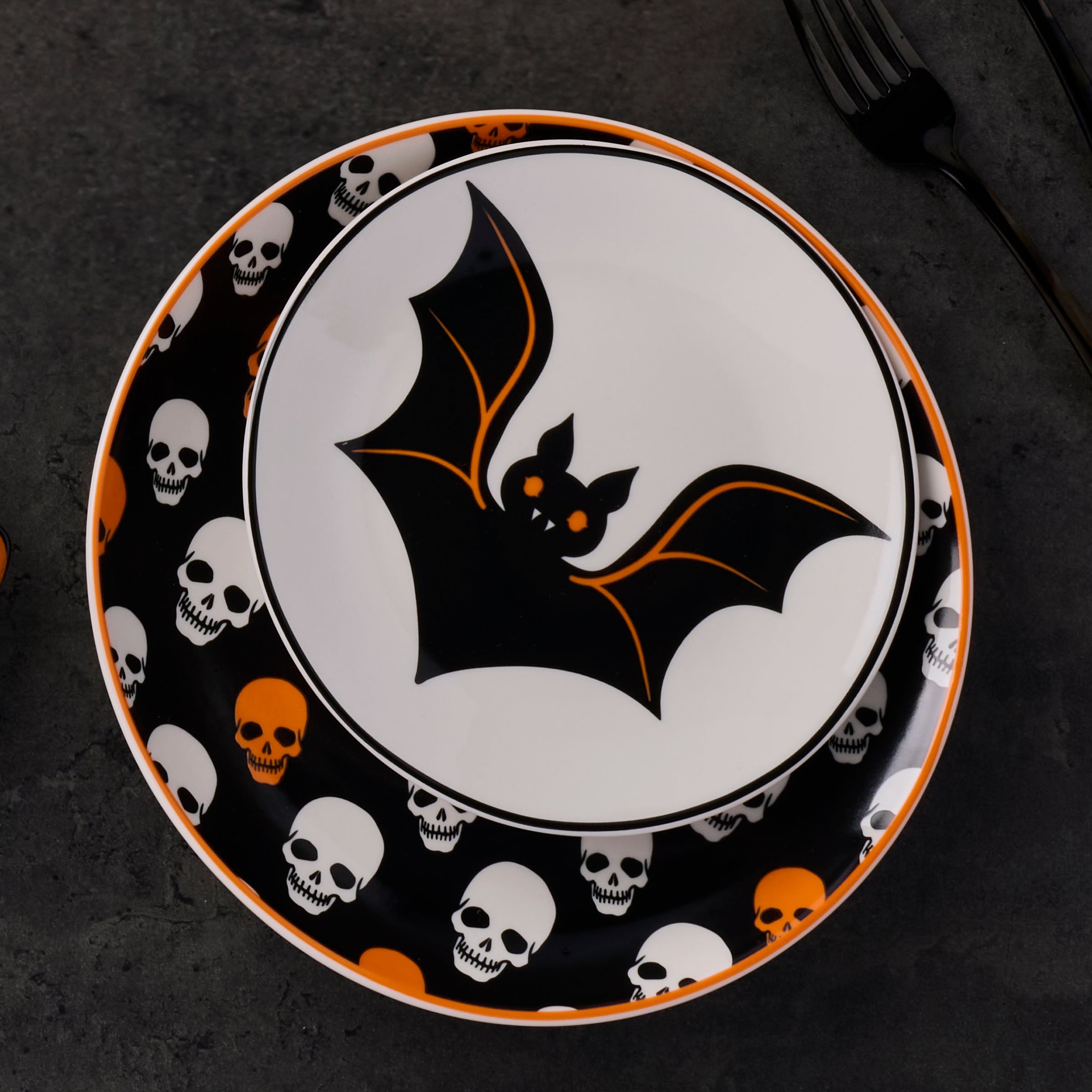 Vintro Halloween Accent Plates. Set of 4 - Image 7