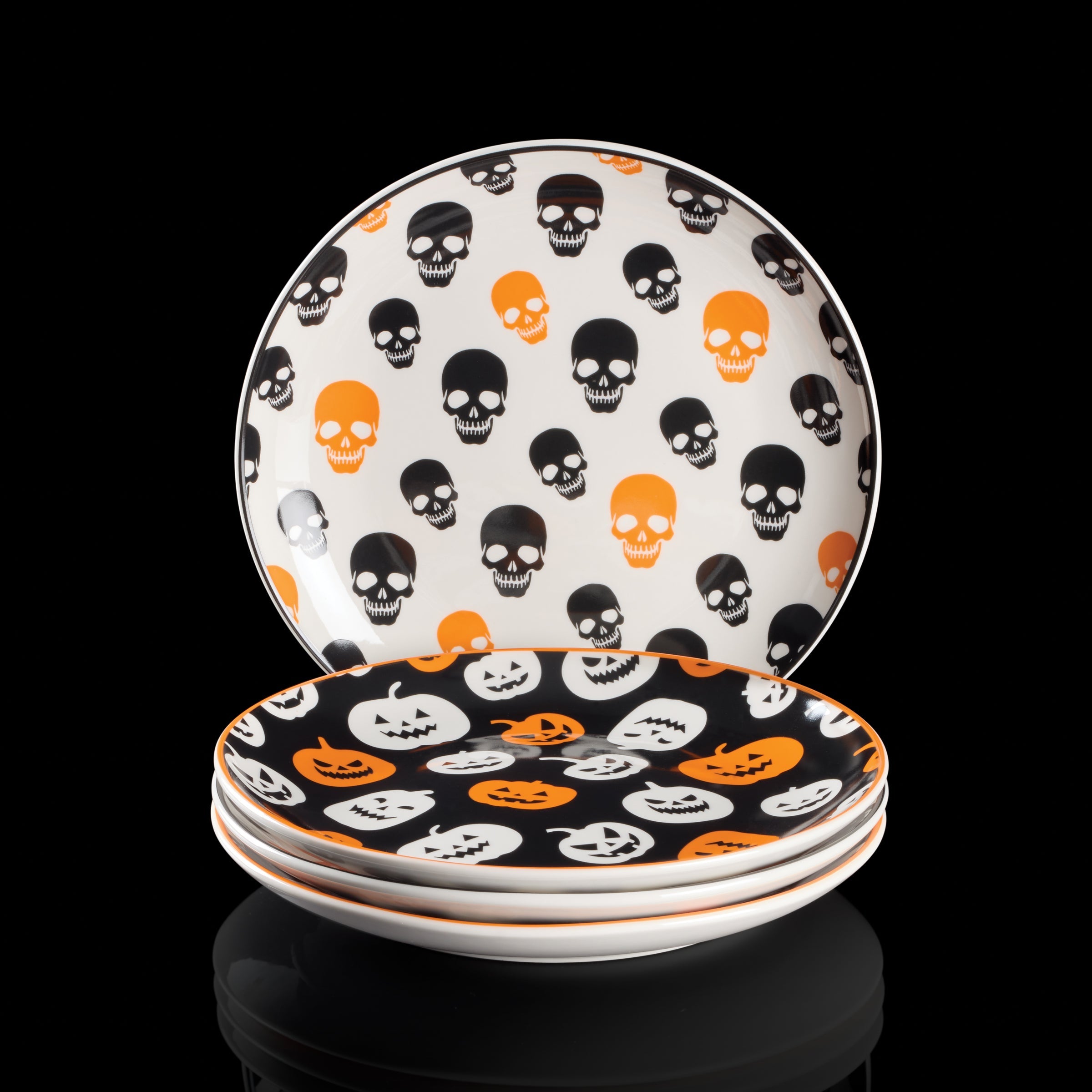 Vintro Halloween Accent Plates. Set of 4 - Image 6