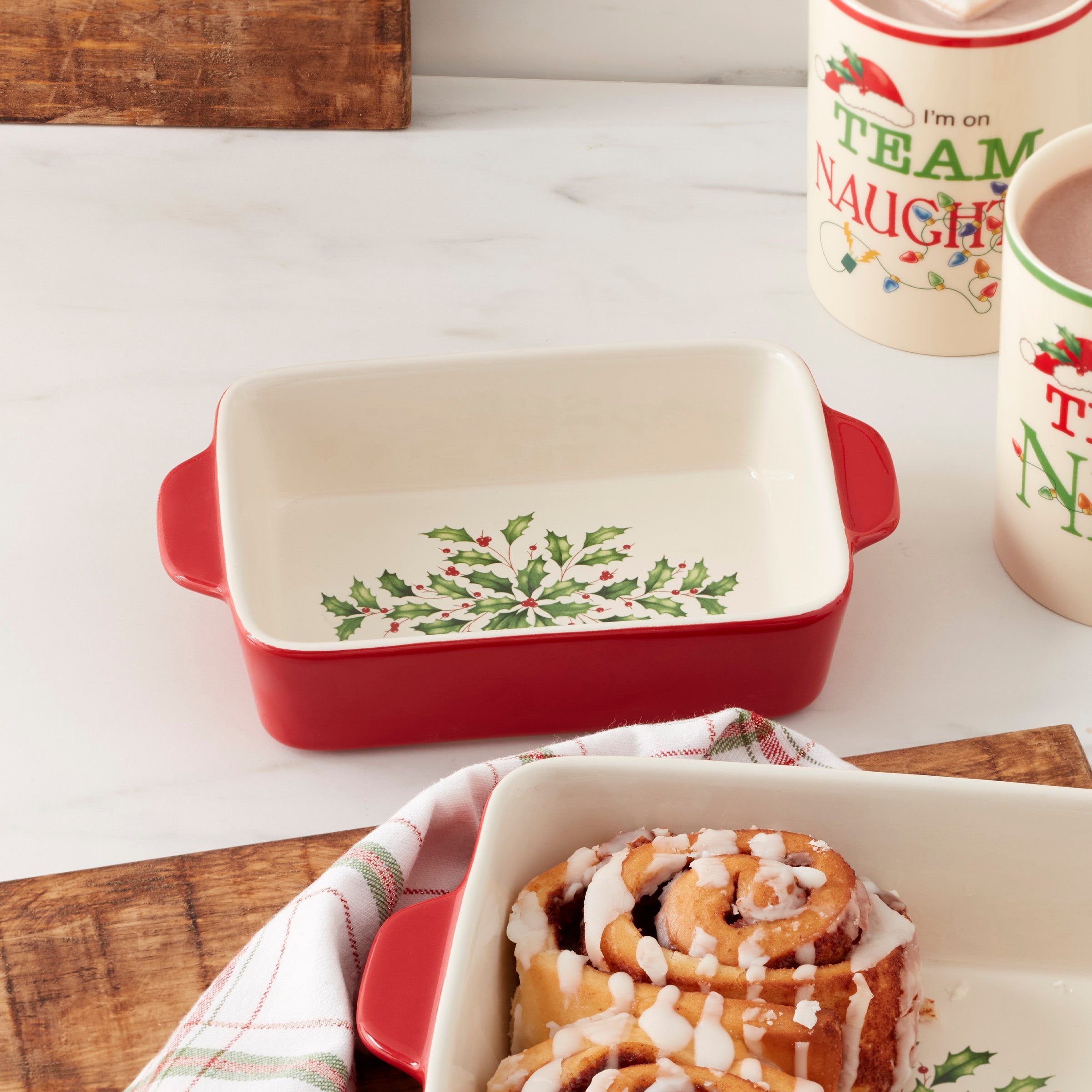Holiday Rectangular Mini Baking Dish - Image 4