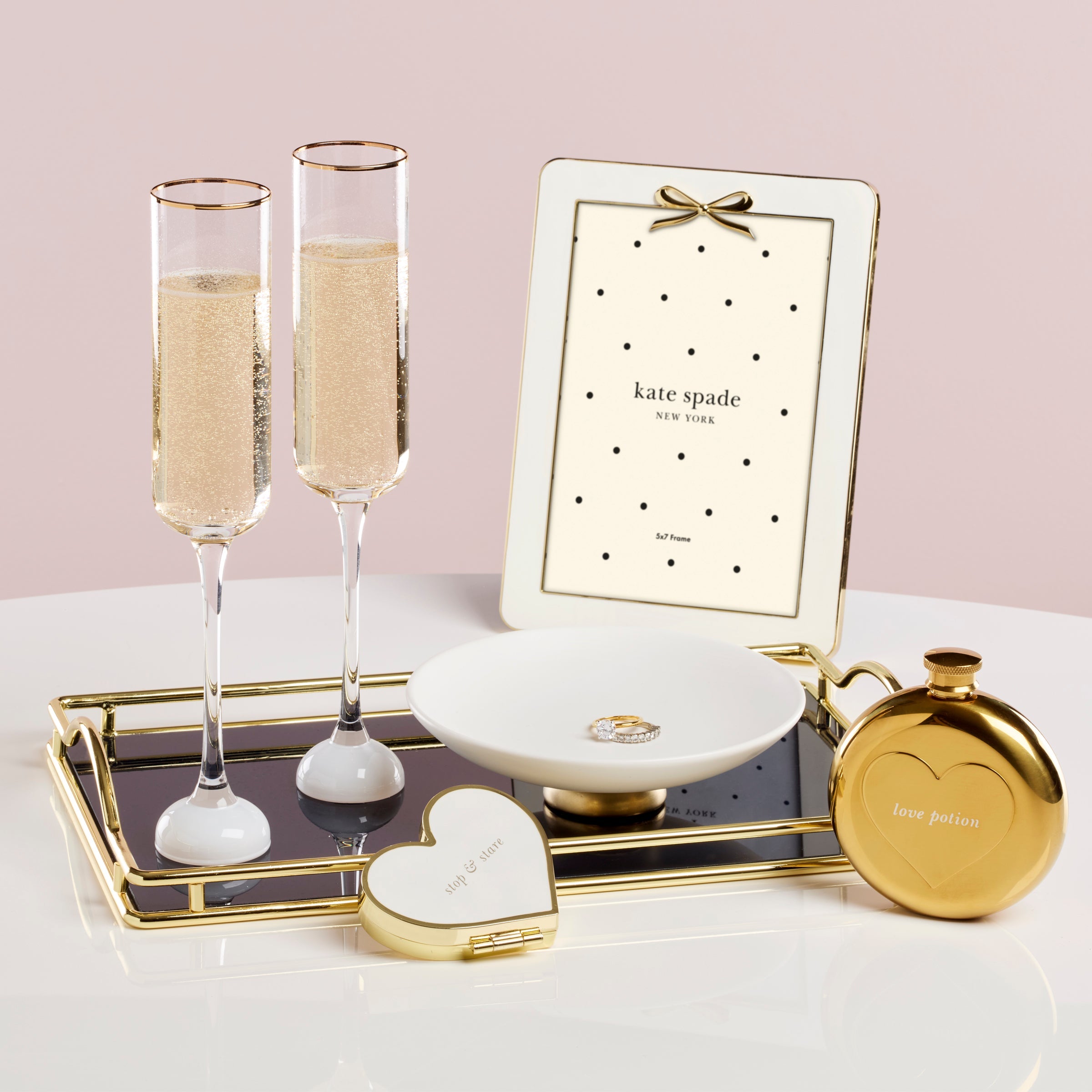 Happily Ever After Toasting Flutes. Set of 2 - Image 2