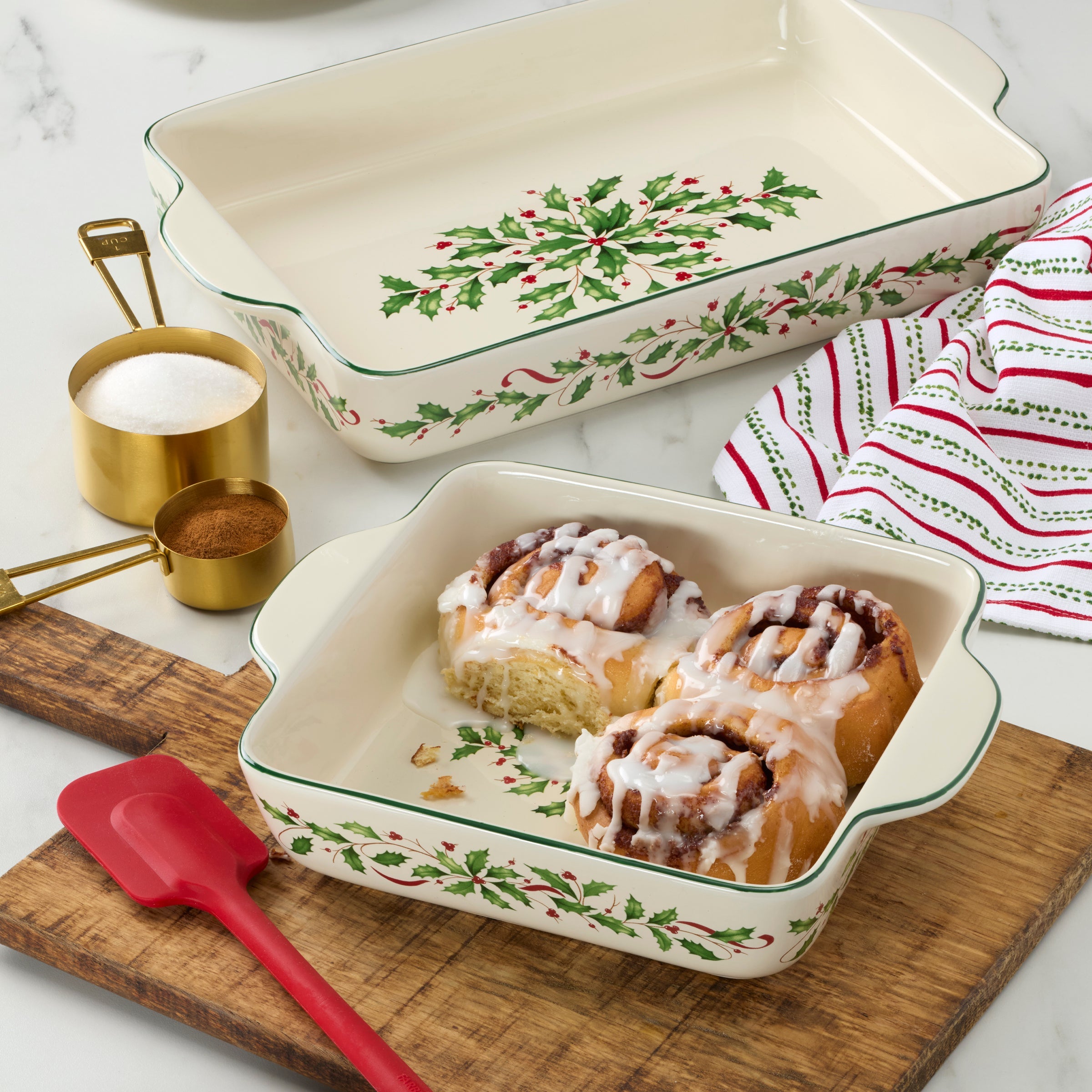 Holiday Rectangular Baking Dish - Image 2
