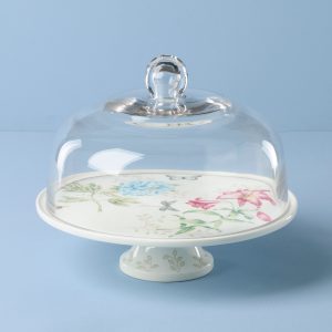 Butterfly Meadow 25th Anniversary Cake Plate
