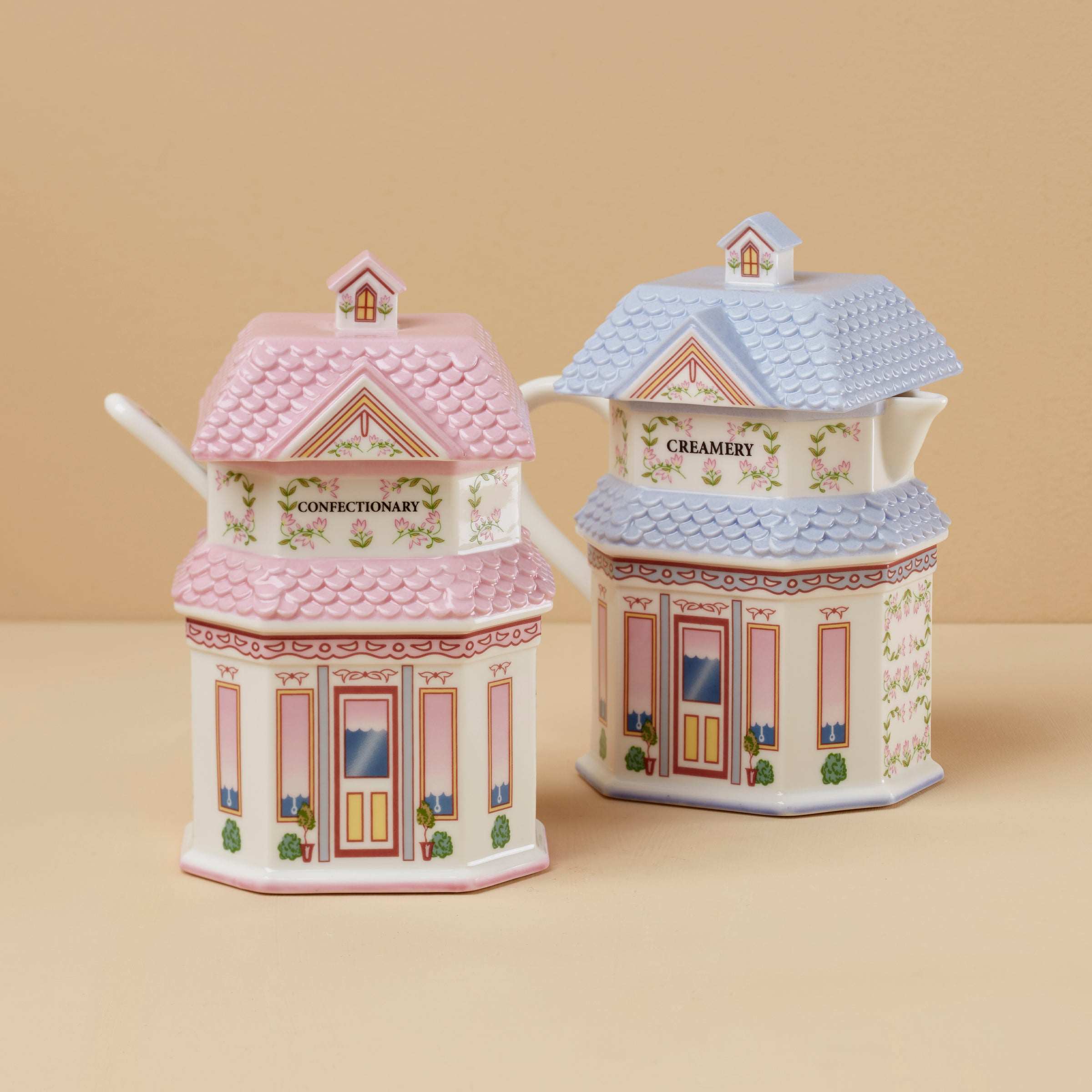 Lenox Spice Village Sugar & Creamer Set - Image 2
