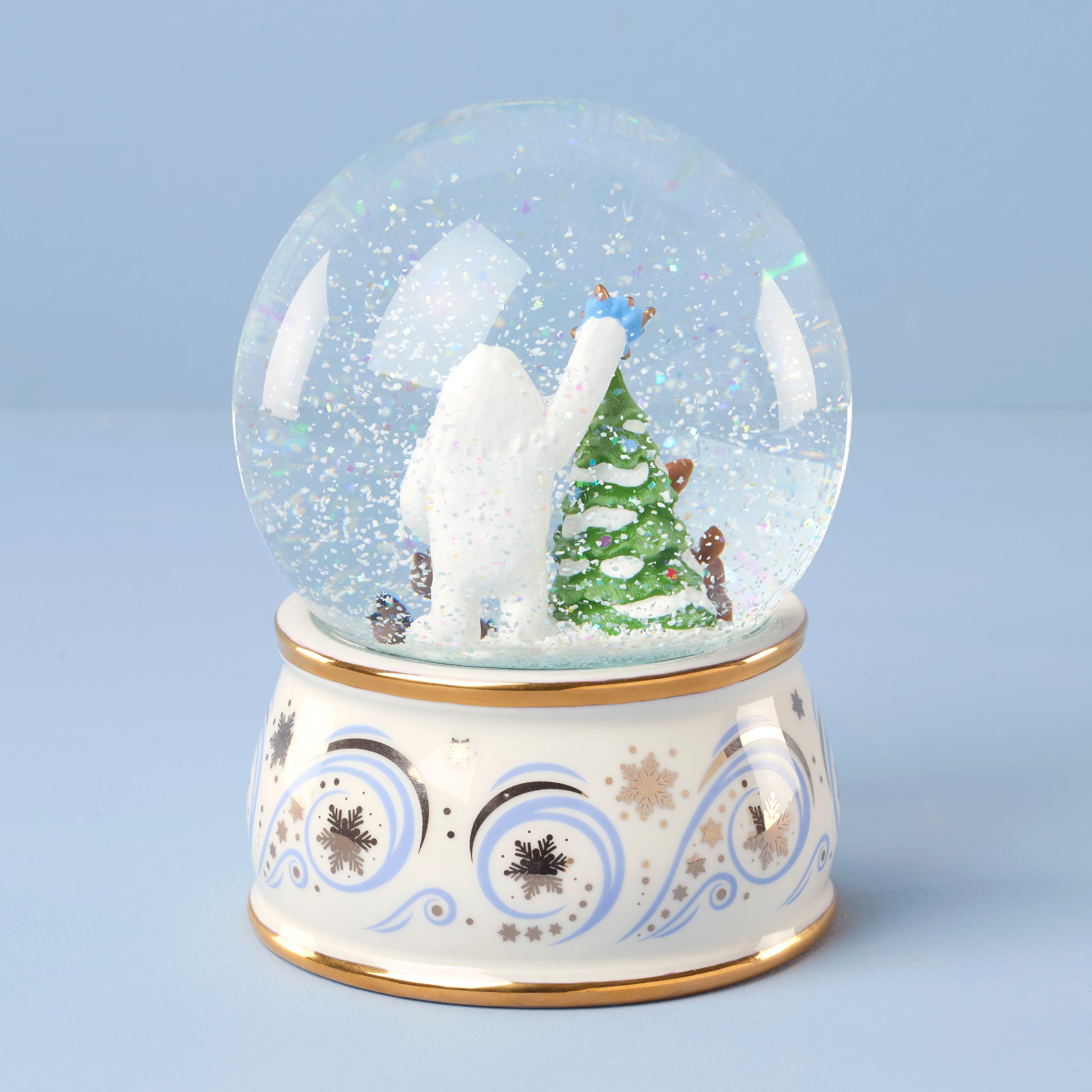 Rudolph and Bumble Snow Globe - Image 4