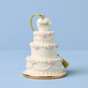 2026 Wedding Cake Ornament