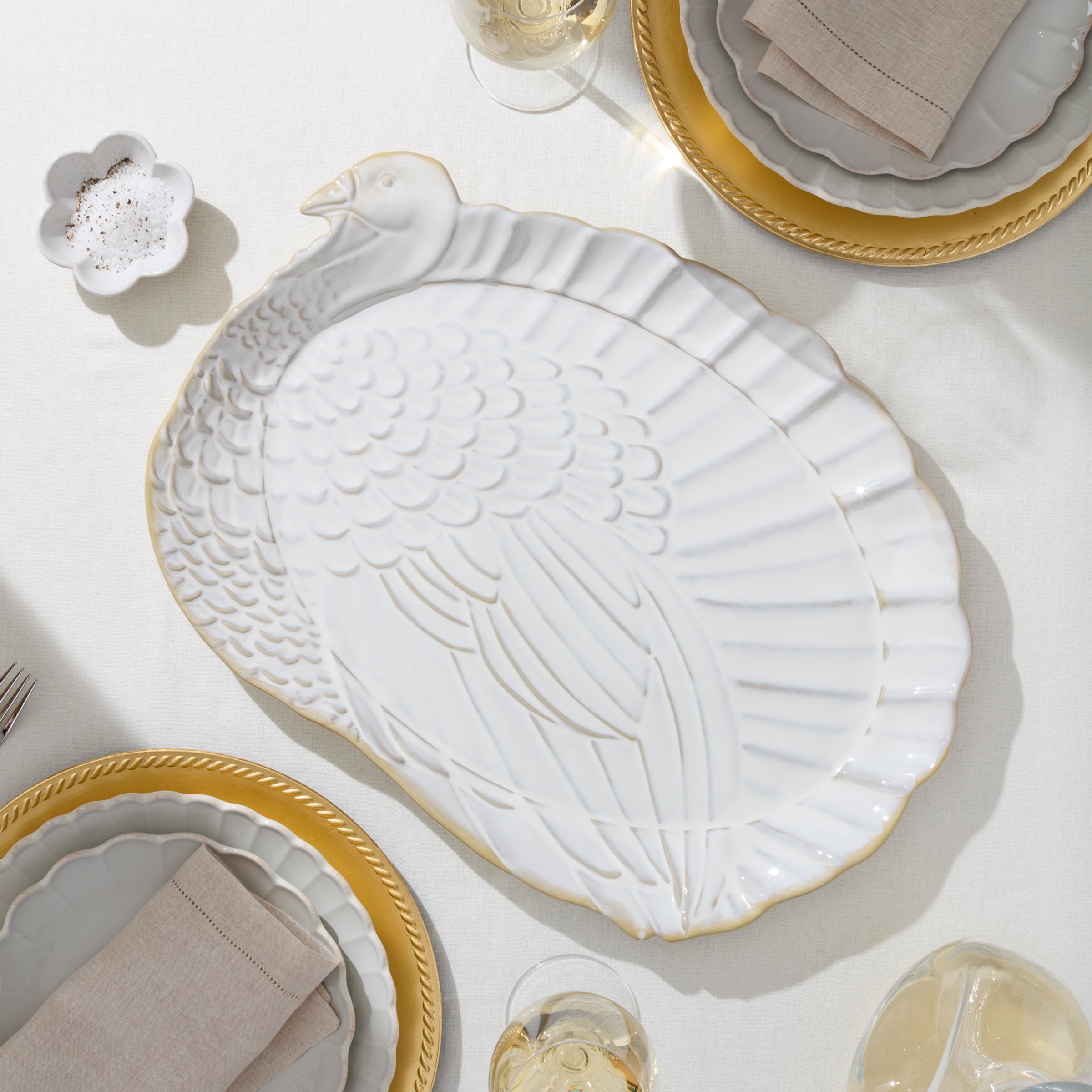 Harvest Turkey Platter and Carving Board Set - Image 3