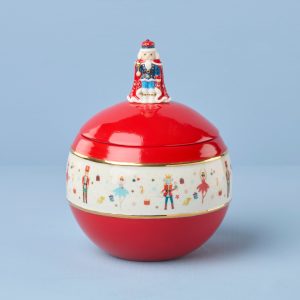 Nutcracker Ballet Covered Candy Jar