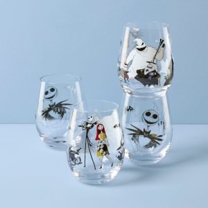 Nightmare Before Christmas Assorted Tumblers. Set of 4