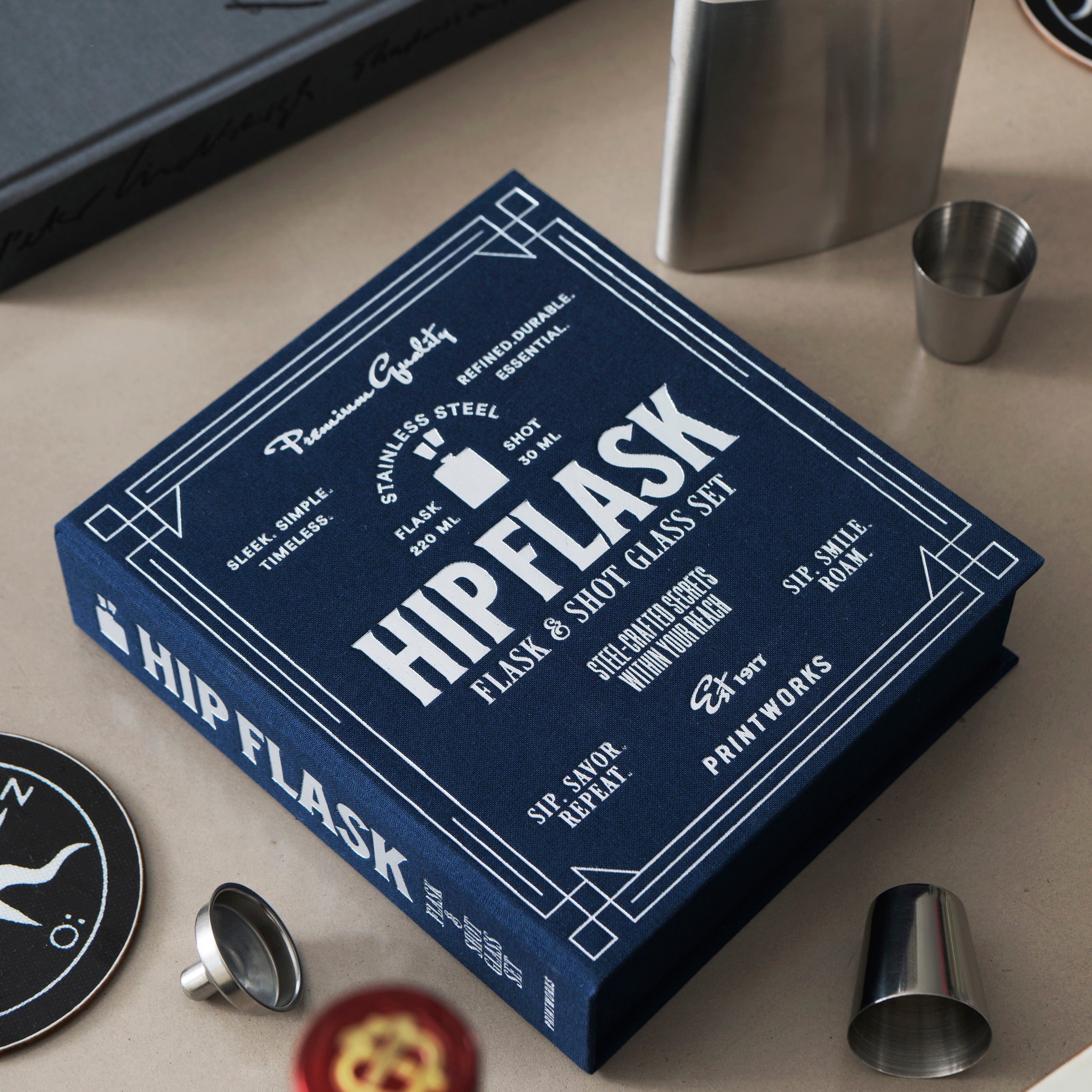 The Essentials Hip Flask - Image 3