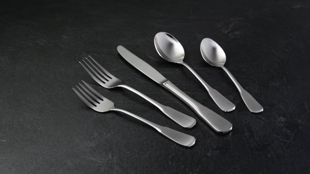 Colonial Boston 20-Piece Flatware Set - Image 4