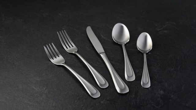 Satin Sand Dune Dinner Spoons. Set of 4 - Image 2
