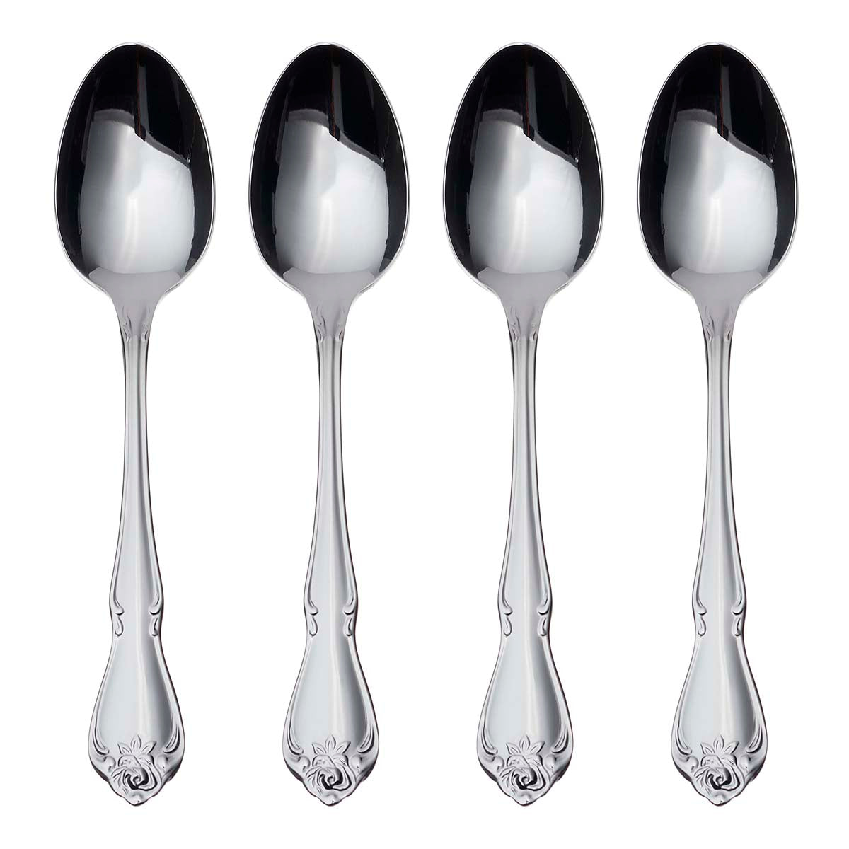 True Rose Teaspoons. Set of 4
